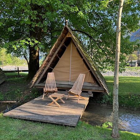 Kamp Na Otoku - Ljubno Ob Savinji Hotel Kültér fotó