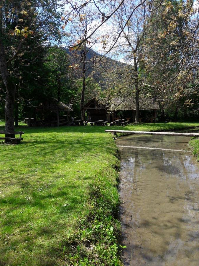Kamp Na Otoku - Ljubno Ob Savinji Hotel Kültér fotó