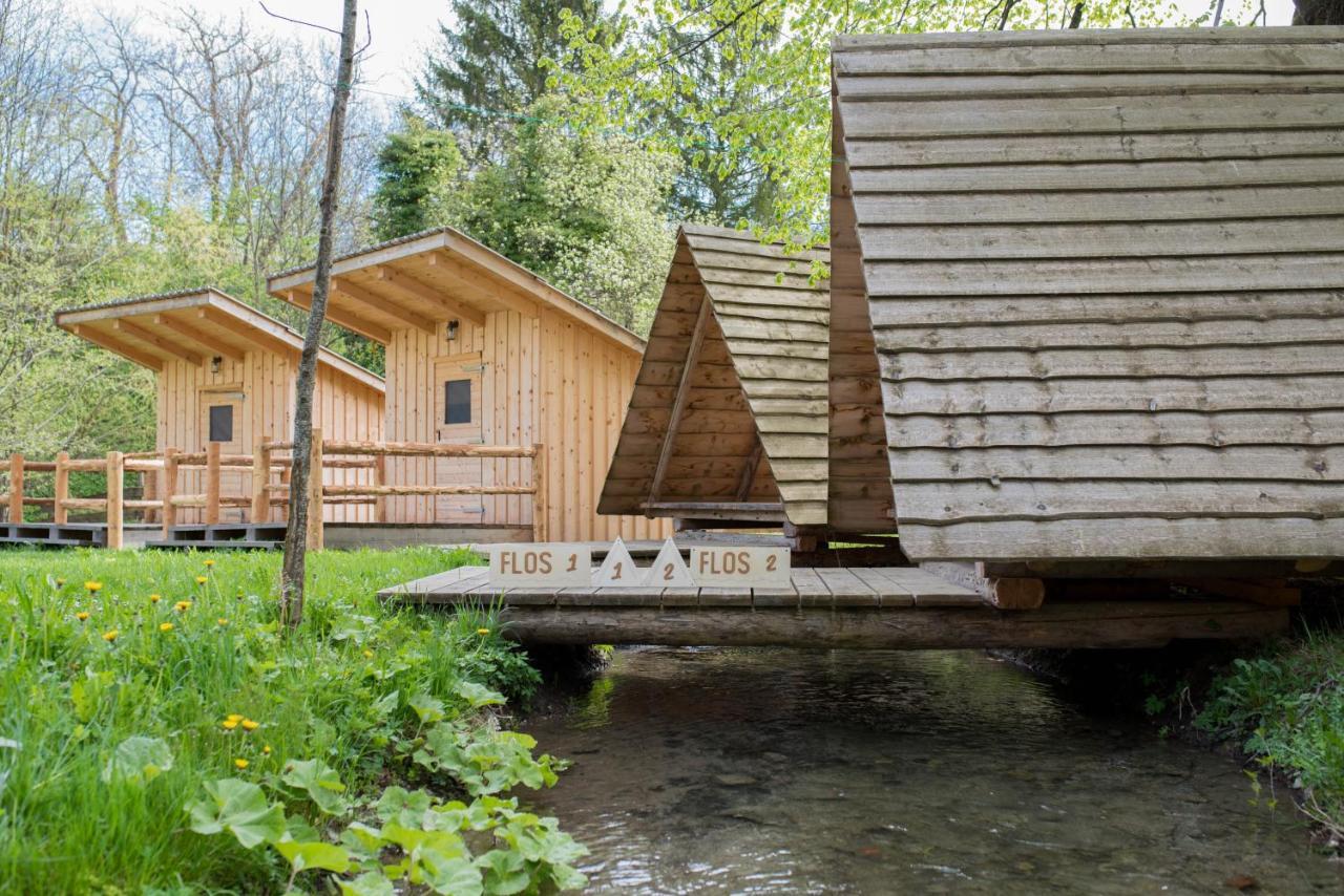 Kamp Na Otoku - Ljubno Ob Savinji Hotel Kültér fotó