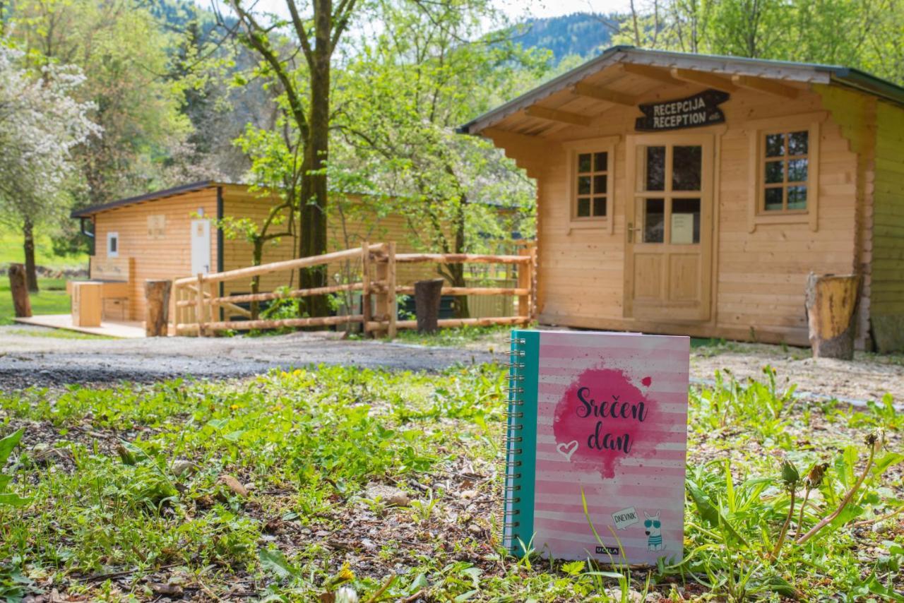Kamp Na Otoku - Ljubno Ob Savinji Hotel Kültér fotó