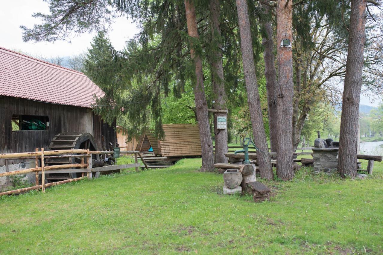 Kamp Na Otoku - Ljubno Ob Savinji Hotel Kültér fotó