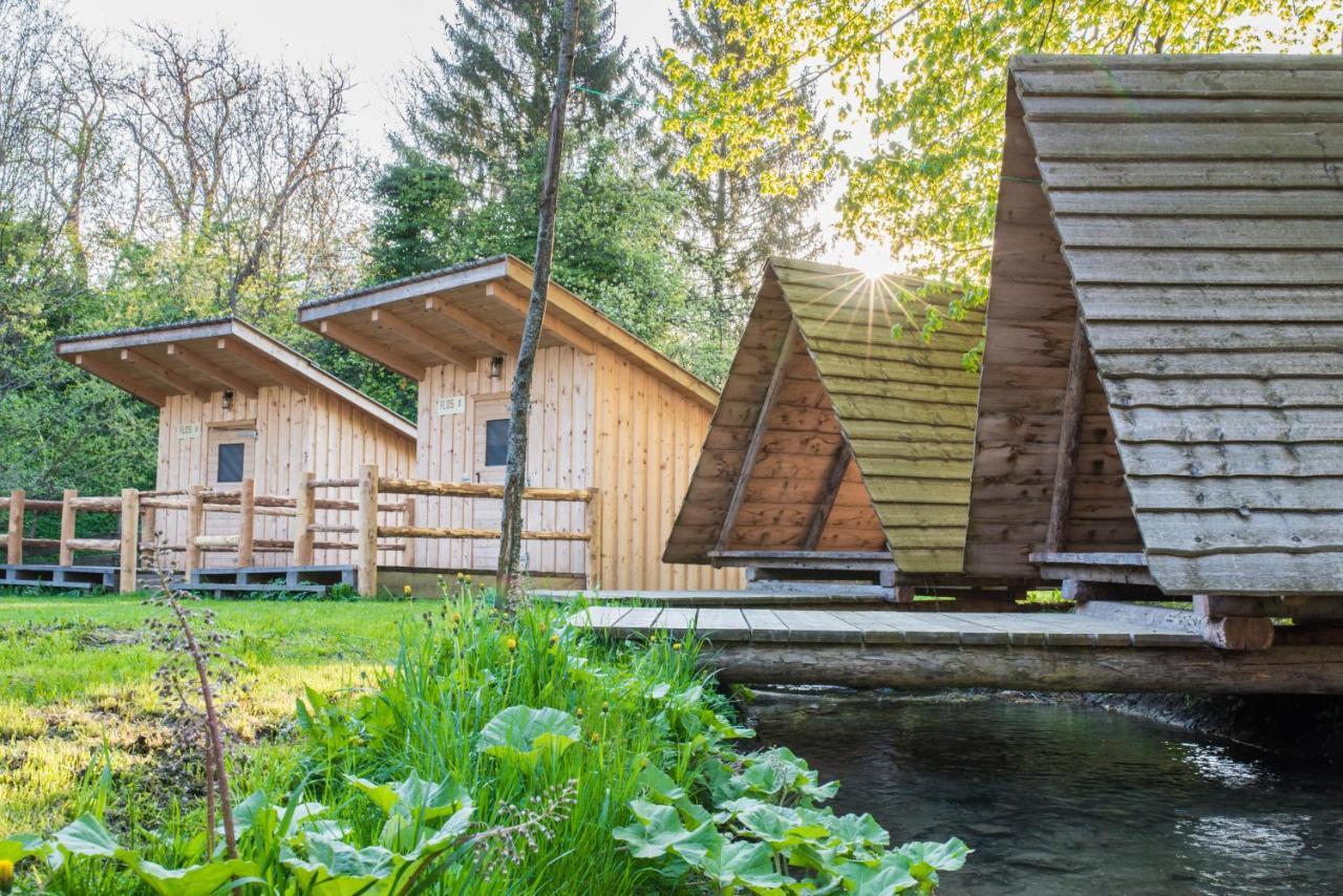 Kamp Na Otoku - Ljubno Ob Savinji Hotel Kültér fotó